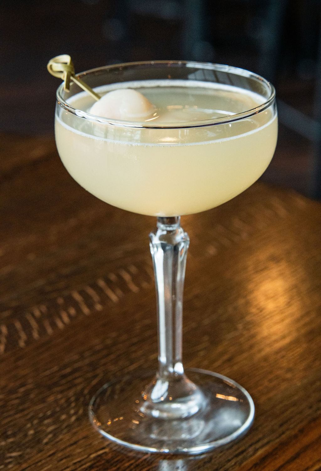 Lychee martini at The Ivy